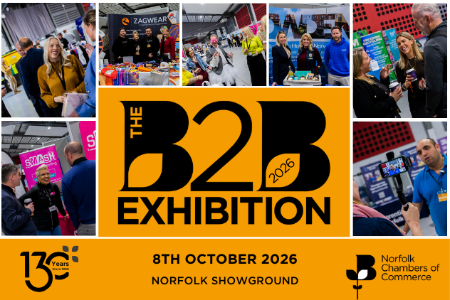 Join us at B2B in 2026 - taking place 8th October at Norfolk Showground